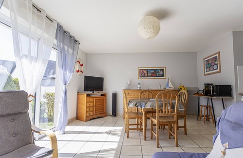 Saint-Philibert Appartement | Appartement 'La Mouette St Philibert 3 Étoiles' avec Terrasse et Jardin Privés, Wi-Fi
