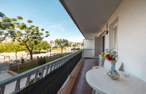La Pineda Appartement | Appartement 'La Pineda' avec vue sur la mer, Wi-Fi et climatisation