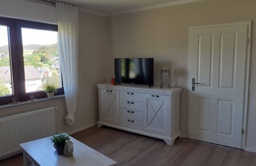Hoppecke Appartement | Apartment Landblick, 48sqm, 1 bedroom, 1 living/bedroom, 2 persons additional persons on request