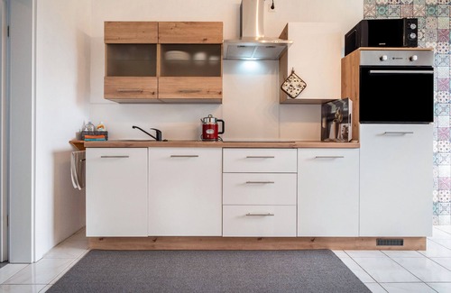 Hohenmocker Appartement | Appartement "Landglück" avec terrasse privée, jardin partagé et Wi-Fi