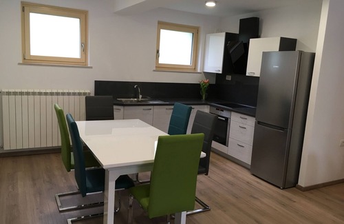 Tolmin Appartement | Appartement Lapanja 2 avec deux chambres, jusqu'à cinq personnes
