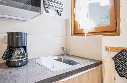 Les Bottieres Appartement | Apartamento 'Le Gypse - Saint Pancrace' con vistas a la montaña y balcón