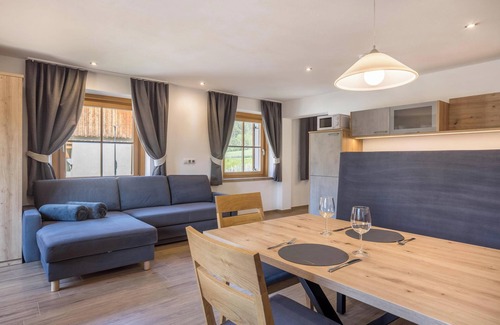 Valles Appartement | Appartement 'Lechnerhof Fane Alm' près de la station de ski, Wi-Fi, balcon et jardin.