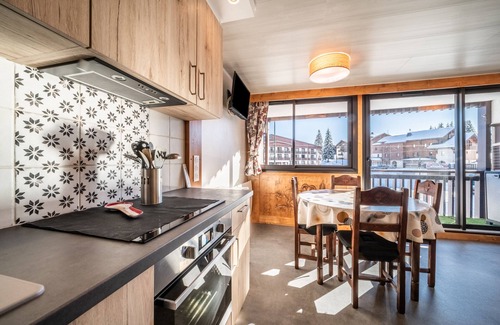 Le Praz de Lys Appartement | Appartement 'Les Mouflons 1500' avec vue sur les montagnes, balcon et Wi-Fi