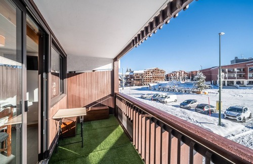 Le Praz de Lys Appartement | Appartement 'Les Mouflons 1500' avec vue sur les montagnes, balcon et Wi-Fi