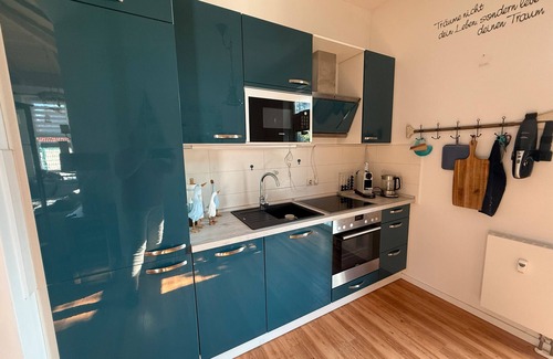Ortsamt 2 Appartement | Apartment 'Leuchturm' with Private Terrace, Private Garden and Wi-Fi