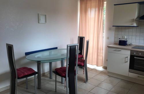 Bad Mingolsheim Appartement | Appartement « bain Leuker » avec 110m² pour 3 personnes au premier étage, quatrième personne possible