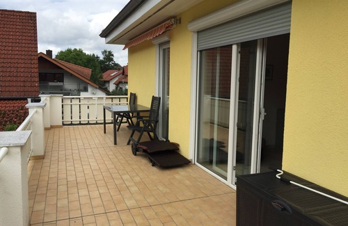 Bad Mingolsheim Appartement | Appartement « bain Leuker » avec 110m² pour 3 personnes au premier étage, quatrième personne possible