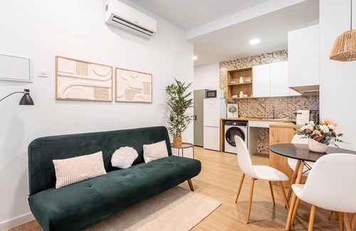 Torrefiel Appartement | Appartement 'Lugre 4' avec balcon, Wi-Fi et climatisation