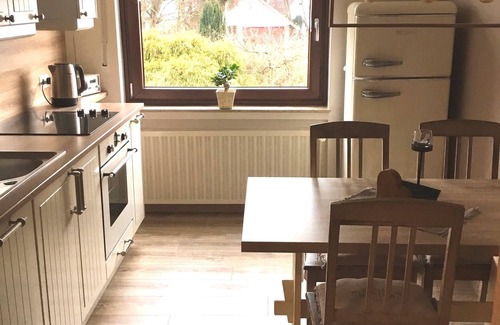 Hofgeismar Appartement | Appartement 'Maison Bibc, 63qm, 1 Schlafzimmer' avec jardin partagé et Wi-Fi