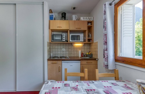 Le Bourg-d'Oisans Appartement | Appartement 'Marmotte' avec vue sur les montagnes, jardin partagé et Wi-Fi