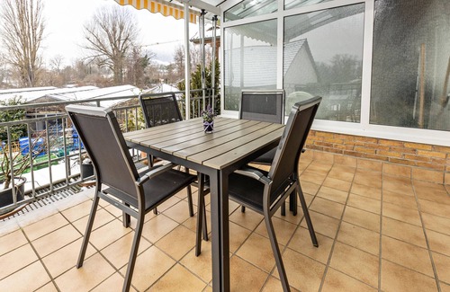 Ohningen Appartement | Appartement "Maria" avec vue sur le lac, balcon et Wi-Fi