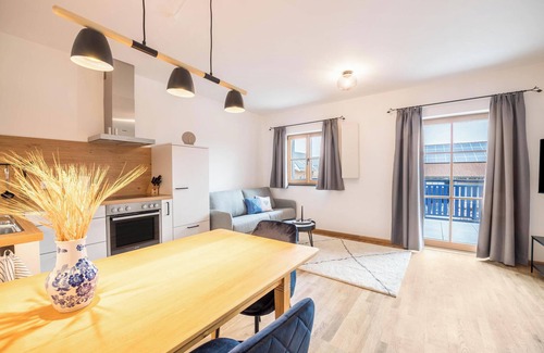 Gilching Appartement | Appartement "Max" au Schloeglhof avec Wi-Fi et balcon