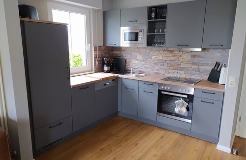 Sassnitz Appartement | Appartement 'Meeresbucht' avec vue sur la mer, terrasse privée et Wi-Fi