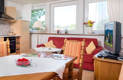 Sankt Maergen Appartement | Appartement 'Meierhof, 38qm' avec terrasse partagée, jardin partagé et Wi-Fi