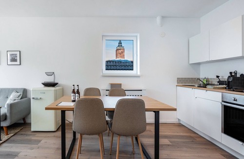 Heide Appartement | Apartment 'Mit Dachterrasse' with Lake View, Balcony and Wi-Fi