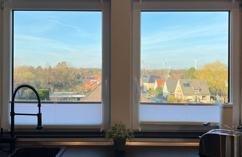 Geestemunde Appartement | Apartment mit Parkblick, Stilvolle Einrichtung, 1,1km vom Hauptbahnhof Entfernt