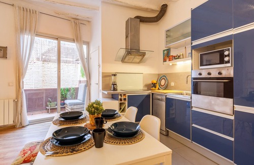 Poblenou Appartement | Appartement "Modern Flat Next To Bogatell Beach" avec balcons privés et Wi-Fi
