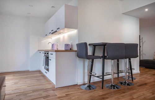 Greifswald Appartement | Appartement "Modernes Loft Mit Terrasse" avec jardin privé et Wi-Fi
