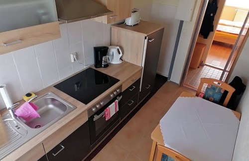 Mucheln Appartement | Appartement "Mücheln 1" avec balcon et Wi-Fi