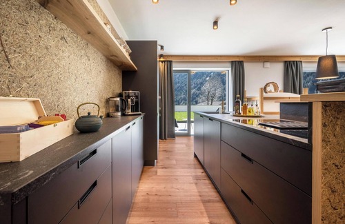 Valles Appartement | Appartement "Mulin Hilda" près de la station de ski avec vue sur les montagnes, sauna et jardin