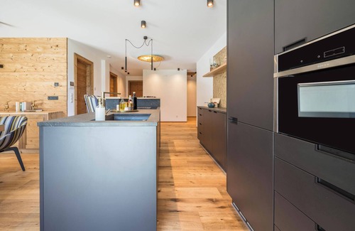 Valles Appartement | Appartement "Mulin Hilda" près de la station de ski avec vue sur les montagnes, sauna et jardin