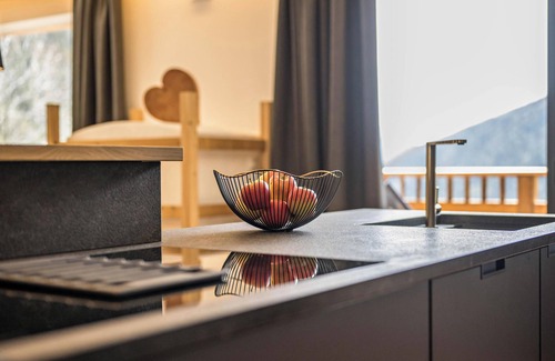 Valles Appartement | Appartement "Mulin Tondl" à proximité du domaine skiable avec vue montagne, sauna et balcon