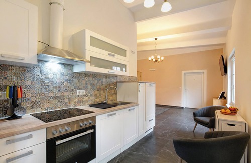 Muncheberg Appartement | Appartement 'Ferienwohnung Müncheberg 1' avec terrasse privée, jardin partagé et Wi-Fi