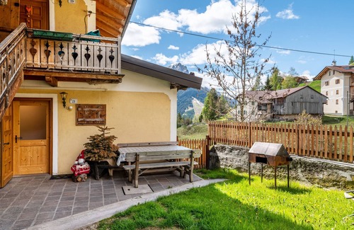 San Giovanni di Fassa Appartement | Appartement 'Muncion Apparte' avec vue sur la montagne et jardin partagé