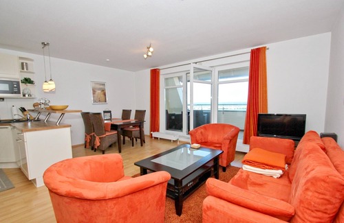 Wiek Appartement | Apartment near the harbor with balcony and sea view - Hafenhäuser Wiek 14