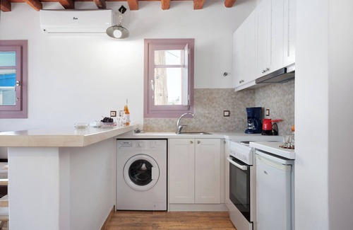 Katapola Appartement | Appartement 'Nicolas House 1' avec vue sur la mer, Wi-Fi et climatisation