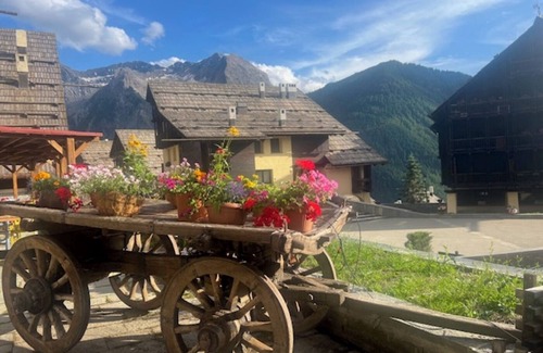 Champlas du Col Appartement | Appartement 'Ninette, Intimità E Natura' avec vue sur les montagnes, terrasse privée et Wi-Fi