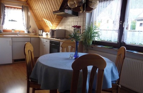 Urach Appartement | Apartment 'Nr 1 Dg' with Shared Garden, Balcony and Wi-Fi