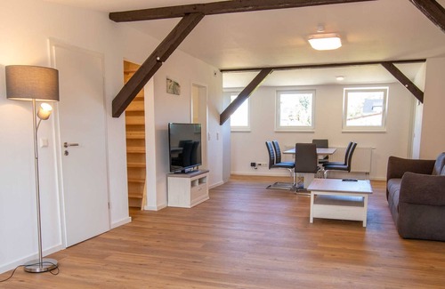 Mahlzow Appartement | Apartment OG (23) - Schwedenschanze residential park on the Peene