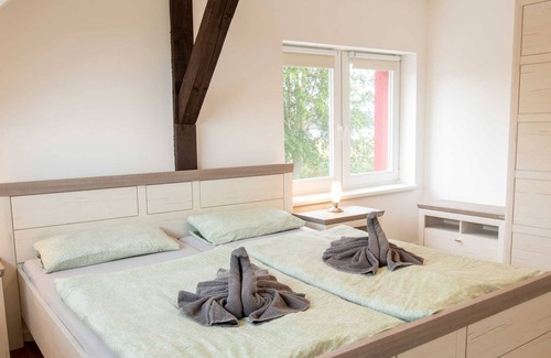 Mahlzow Appartement | Apartment OG (25) - Schwedenschanze residential park on the Peene