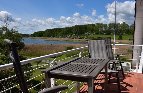 Seedorf Appartement | Apartment OG view - Holiday home Kapitänsblick Seedorf