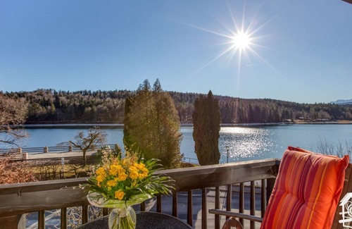 Kochel am See Appartement | Appartement sur le lac Walchensee, WiFi, avec sa propre propriété lac + parking