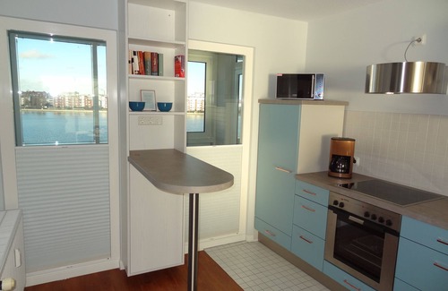Innenhafen Appartement | Appartement sur la plage sud entre le port intérieur et la baie de Jade