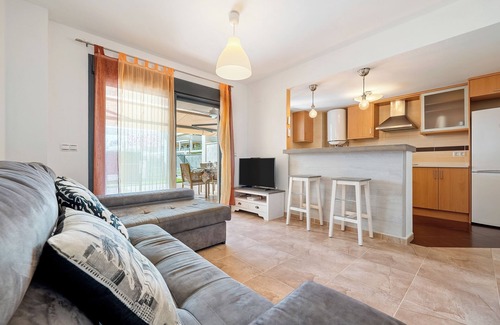 San Jorge Appartement | Appartement "Panorámica Golf Resort" avec piscine partagée, Wi-Fi et climatisation