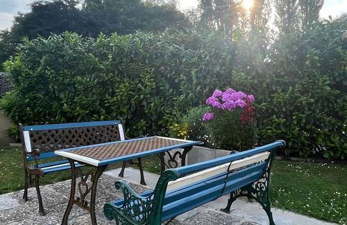 Volkach Appartement | Appartement "Pappelblick" avec terrasse privée, jardin privé et Wi-Fi