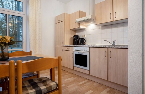 Muritz Appartement | Appartement "Parkblick" avec jardin partagé et Wi-Fi