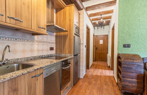 Borrastre Appartement | Appartement 'Peña Roya' avec vue sur la montagne, jardin partagé et Wi-Fi