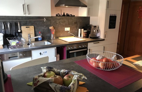 Ubstadt-Weiher Appartement | Appartement-Salle de bain privée séparée-Balcon-OG