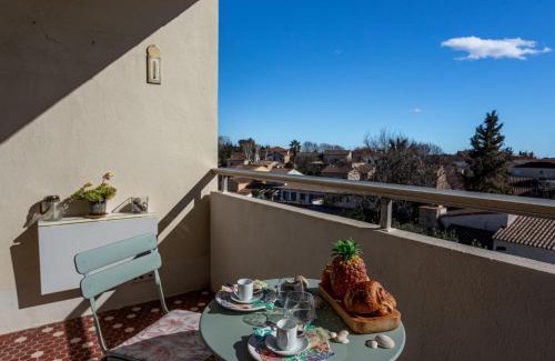 Lunel Appartement | Apartment Résidence les Roses by Interhome