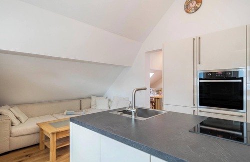 Aulendorf Appartement | Appartement "Reck" près du centre historique avec balcon et Wi-Fi