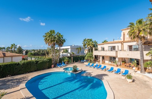 Cala Santany Appartement | Appartement 'Residencial Gran Terraza Vista Mar' avec vue sur la mer, piscine partagée et Wi-Fi