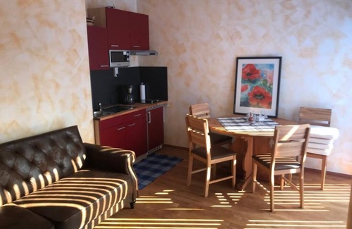 Auerbach Appartement | Appartement Rita avec sauna et terrasse