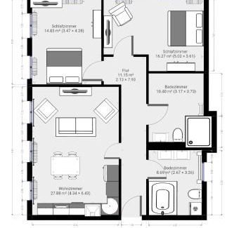 Spirkelbach Appartement | Apartment Rose