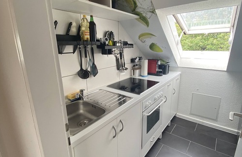 Stuttgart Appartement | Appartement 'Ruhige Wohnung Nahe Zentrum U Messe' avec piscine privée
