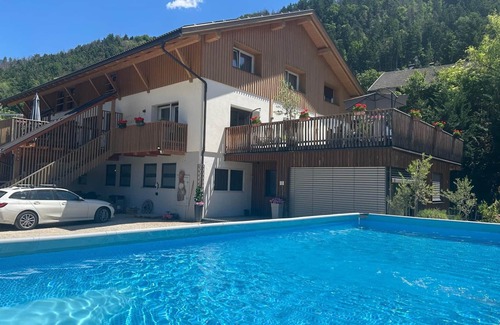 Bressanone Appartement | Apartment 'Rumlhof Rittner Horn' with Mountain View, Shared Pool and Wi-Fi